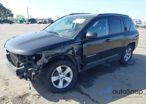 2016 Jeep Compass Sport из США, поврежденный, VIN 1C4NJDBB2GD566690